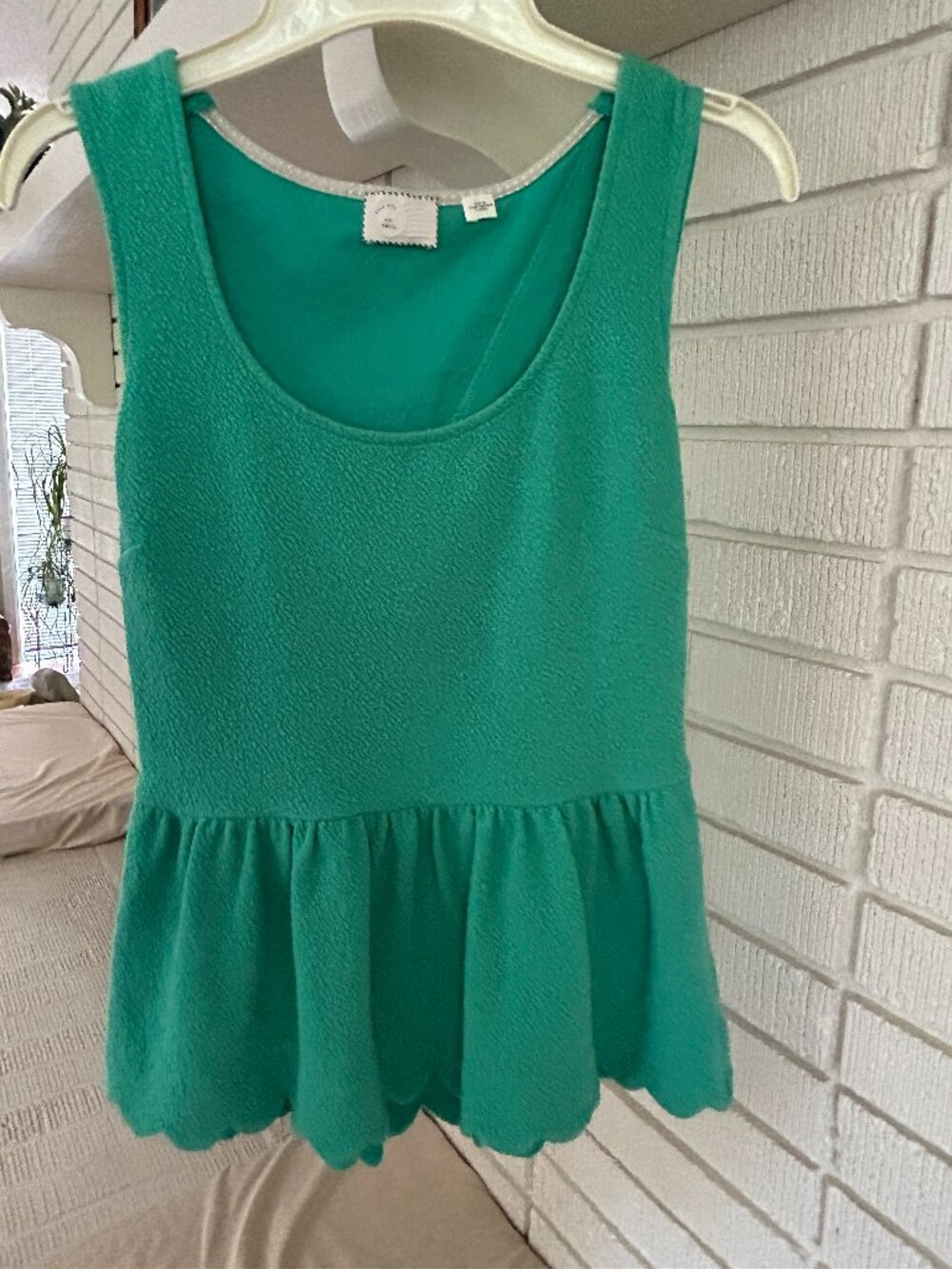 Anthropologie Peplum Blouse